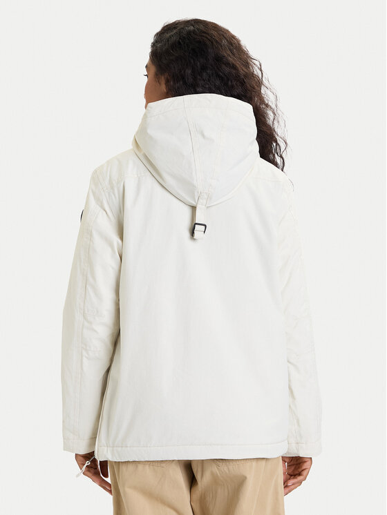 Napapijri Napapijri Anorak Rainforest NP0A4GM6 Écru Regular Fit