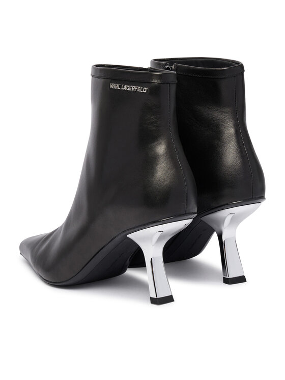 KARL LAGERFELD KARL LAGERFELD Μποτάκια Karmel KL33635 Μαύρο