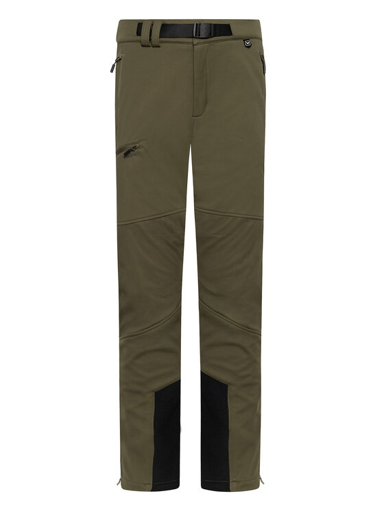 Viking Viking Spodnie outdoor Summit Warm 2.0 Zielony ciemny Regular Fit