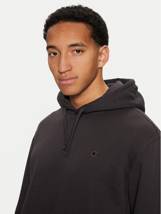 Champion Champion Μπλούζα 220274 Μαύρο Relaxed Fit