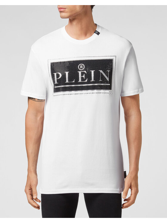 PHILIPP PLEIN PHILIPP PLEIN T-Shirt 22949 Bílá Regular Fit
