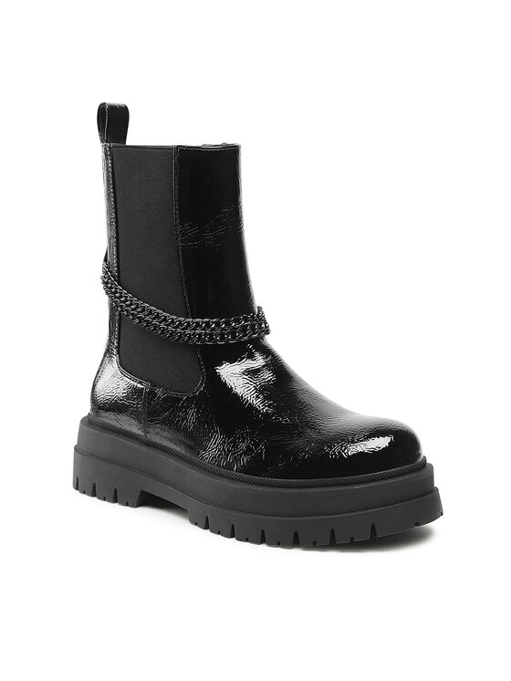 DeeZee DeeZee Polokozačky H13119-4 Černá