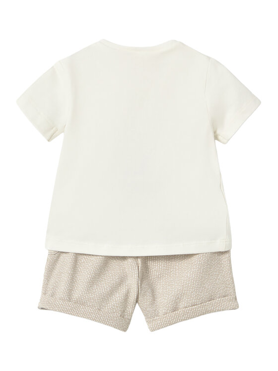 Mayoral Mayoral Completo 2 T-shirt e pantaloncini 1652 Multicolore Regular Fit