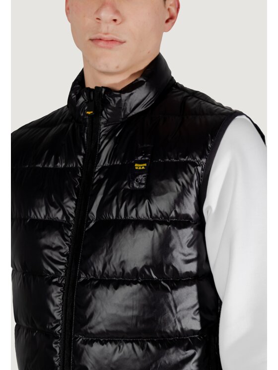 Blauer Blauer Γιλέκο 8057629042869 Μαύρο Shirt Fit