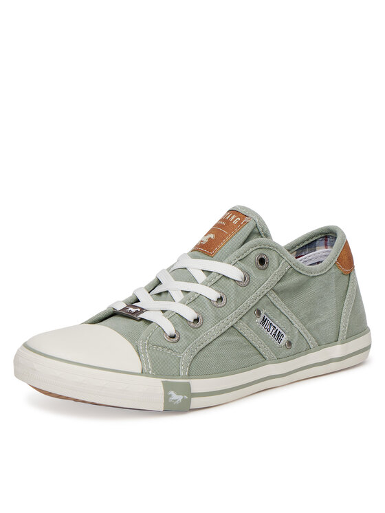 Mustang Mustang Sneakers aus Stoff 1099-310 Grün