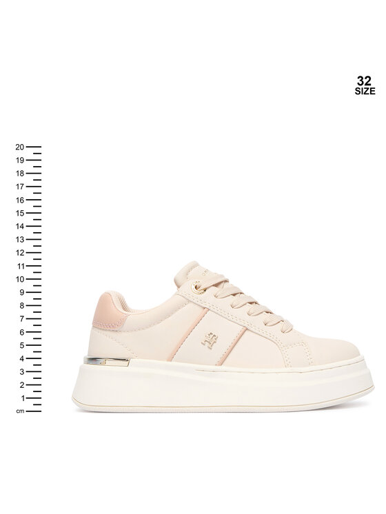 Tommy Hilfiger Tommy Hilfiger Sneakersy T3A9-35091-1355359 S Beżowy jasny