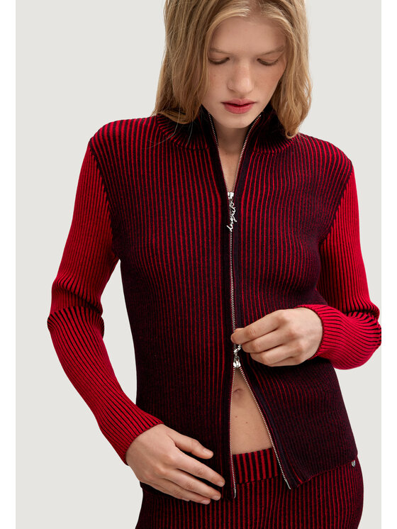 Desigual Desigual Ζακέτα JERS_BLOODY Κόκκινο Modern Fit