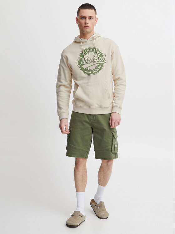 Felpa 20715049 Écru Regular Fit