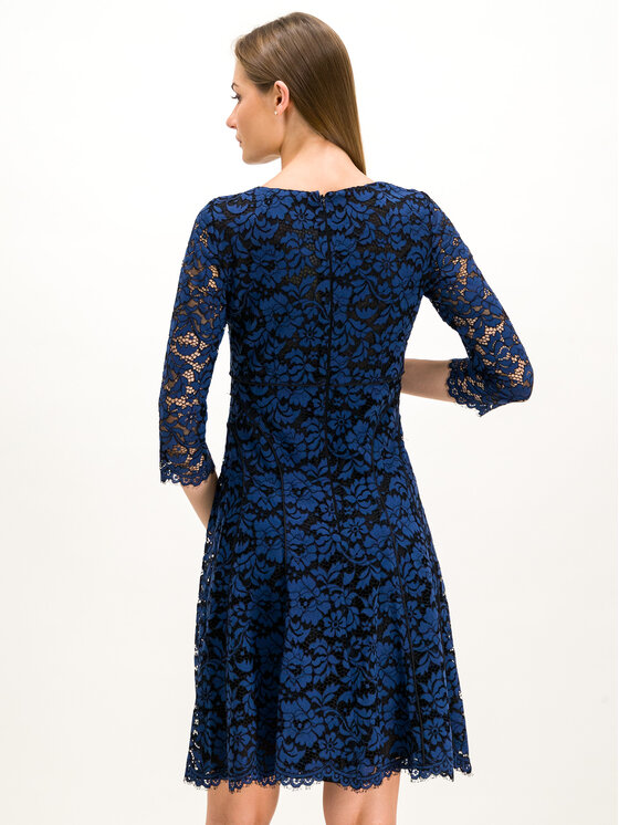 Luisa Spagnoli Luisa Spagnoli Rochie cocktail Ghibli 536077 Bleumarin Regular Fit