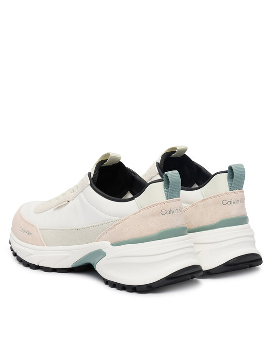 Calvin Klein Calvin Klein Sneakersy Hike Runner Nylon Mix HW0HW03279 Bílá