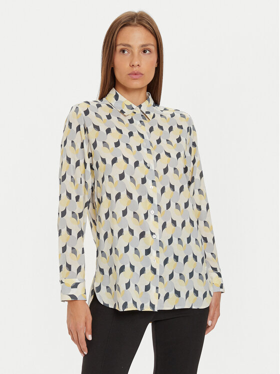 Olsen Olsen Camicia 12001916 Grigio Regular Fit
