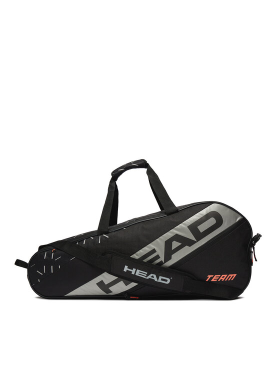 Produktbild von Tennis Racket HEAD Team Racquet Bag M - Tennistasche Für 6 Schläger, Schwarz Racquet Bag M Blbk