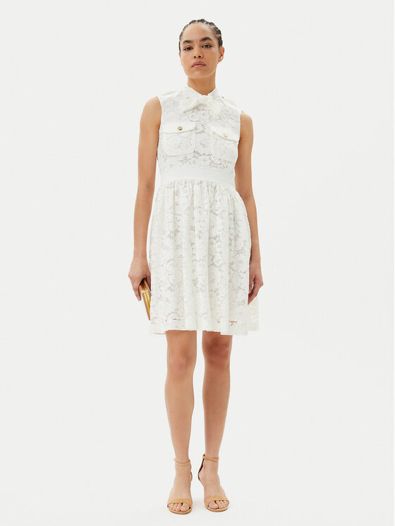 ARTIGLI ARTIGLI Kokteilinė suknelė ACAB000749 Balta Regular Fit