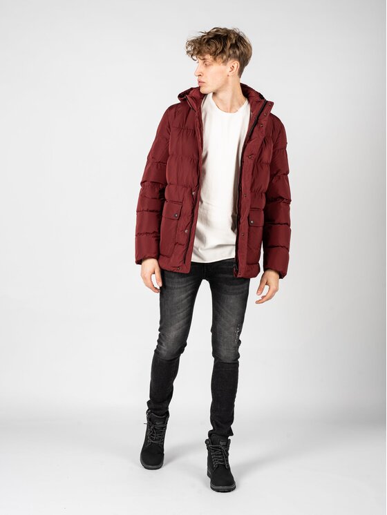Geox Geox Giacca di transizione M2628C T2941 Bordeaux Regular Fit