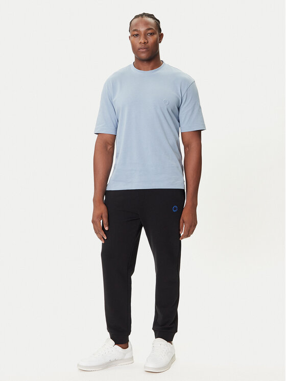 HUGO HUGO T-Shirt Niley 50519984 Světle modrá Regular Fit