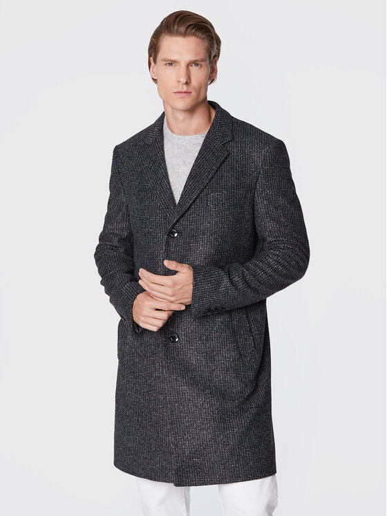 BOSS Boss Kevad-sügis mantel H-Hyde-J-224 50479583 Hall Slim Fit