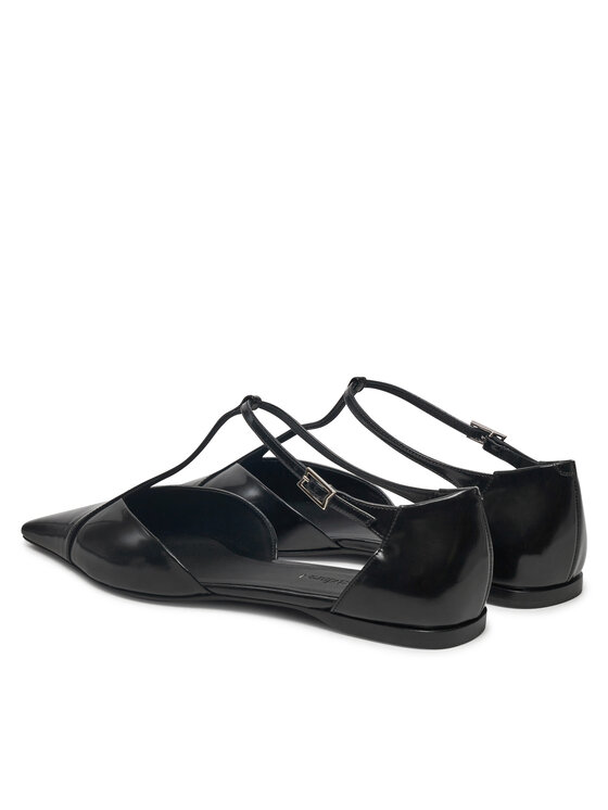 Max Mara Max Mara Półbuty Fsilkway 2514521271600 Czarny