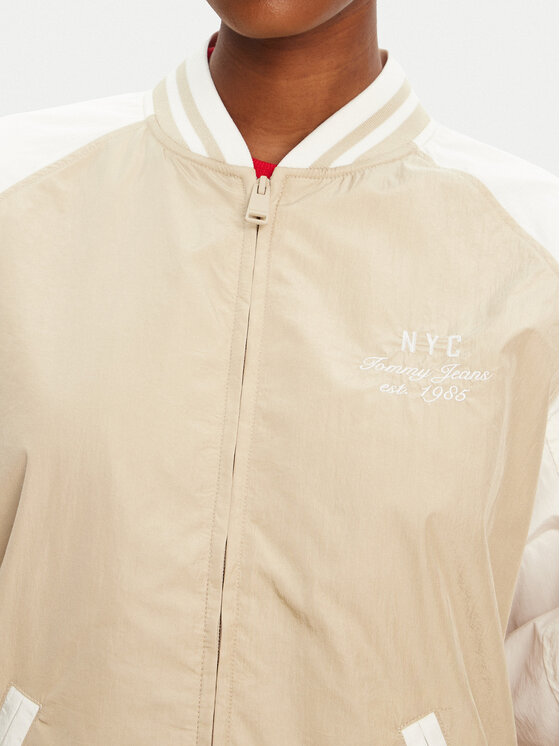 Tommy Jeans Tommy Jeans Μπόμπερ μπουφάν Souvenir DW0DW21432 Μπεζ