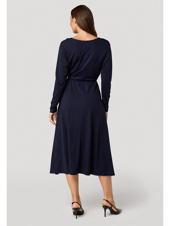 QUIOSQUE QUIOSQUE Večerní šaty Quiosque 4VS004802 Tmavomodrá Regular Fit