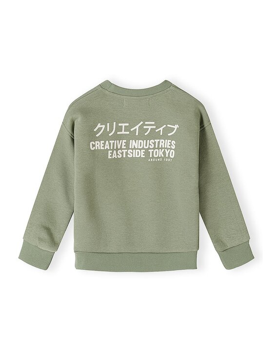 minoti minoti Komplet dresowy 33FLEECE221 Zielony Cargo Fit