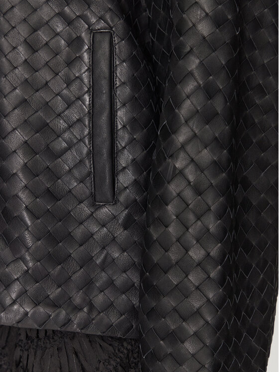 2NDDAY 2NDDAY Giacca di pelle Enriqueta 2252512608 Nero Oversize