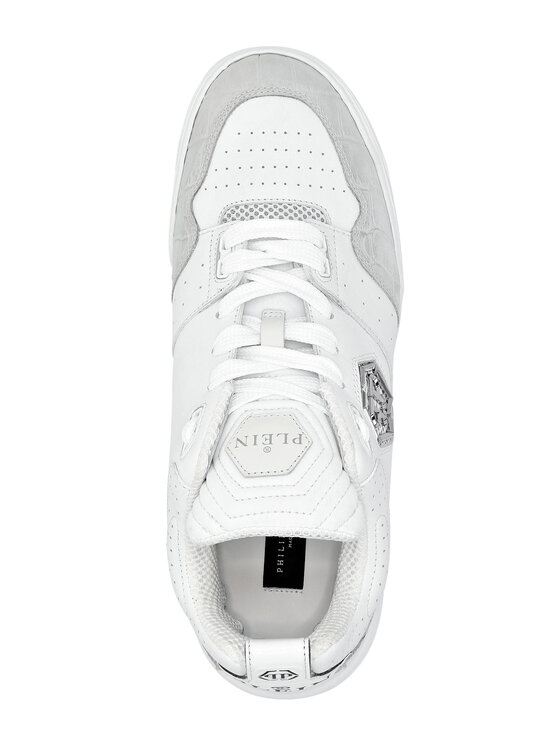 PHILIPP PLEIN PHILIPP PLEIN Sneakersy 9601 Biela