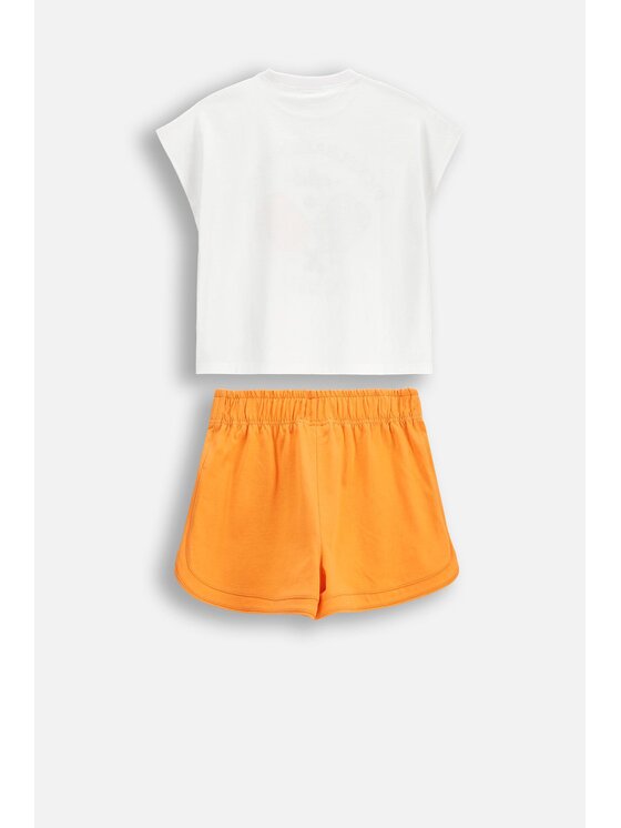 Coccodrillo Coccodrillo Komplet t-shirt i spodenki WC6117418XXG-022 Kolorowy Regular Fit