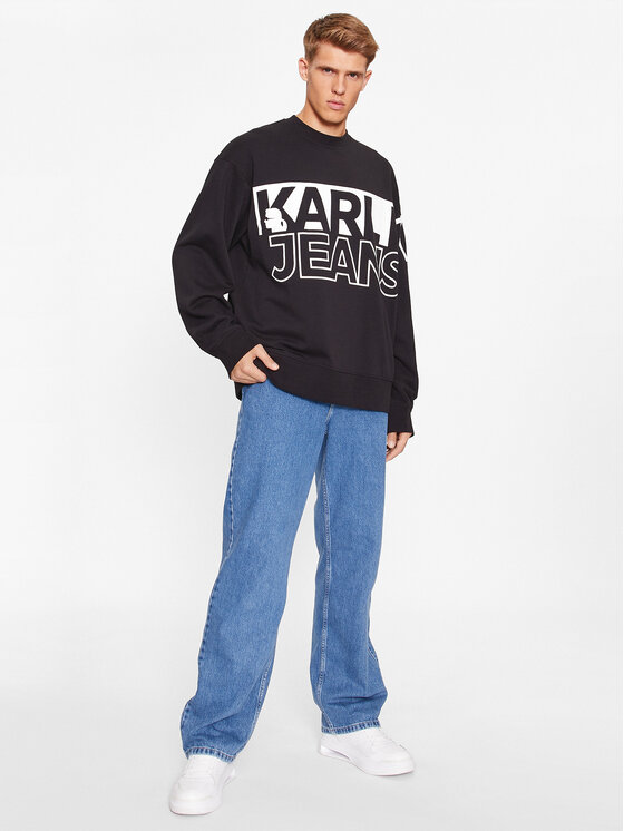 Karl Lagerfeld Jeans Karl Lagerfeld Jeans Džinsai 235D1112 Mėlyna Relaxed Fit