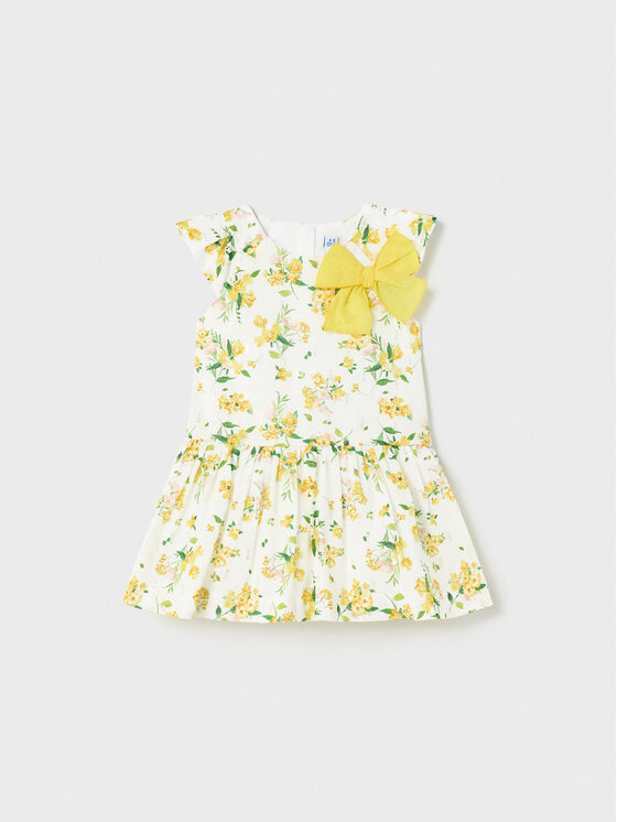 Mayoral Mayoral Sommerkleid 1958 Weiß Regular Fit