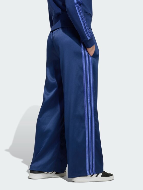 adidas adidas Spodnie materiałowe 168983 Niebieski Loose Fit