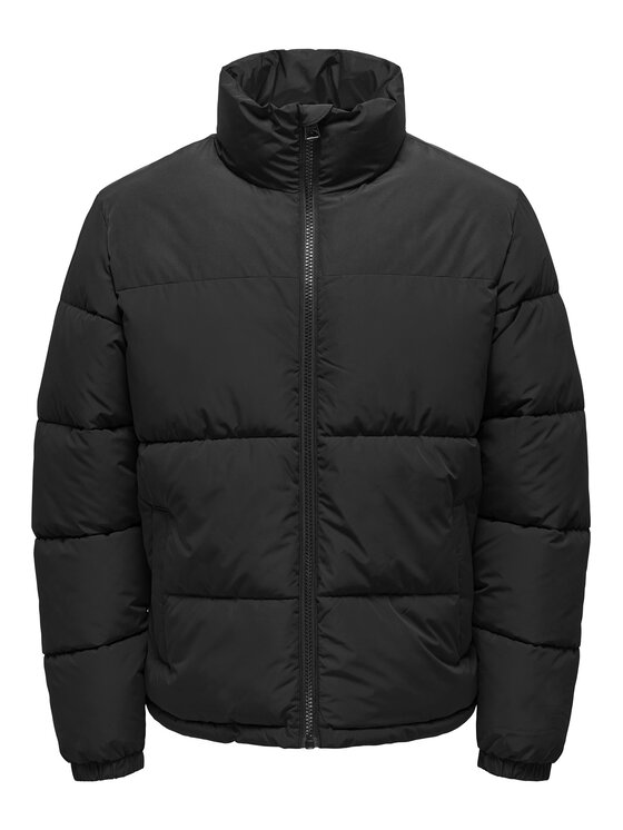 Only & Sons Only & Sons Зимно яке 22025205 Черен Regular Fit