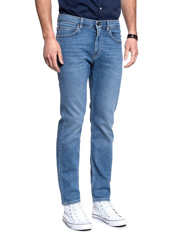 Lee Lee Jeans RIDER CROPPED Blu Slim Fit