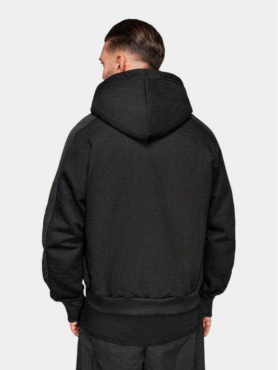 MADE BY SOCIETY MADE BY SOCIETY Kurtka anorak RELAXED FIT - H17497 Czarny Basic Fit