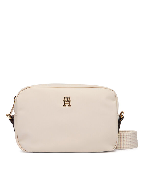Tommy Hilfiger Tommy Hilfiger Táska Popette Camera Bag AW0AW17704 Bézs
