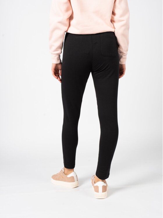 Champion Champion Παντελόνι υφασμάτινο 115408 Μαύρο Slim Fit