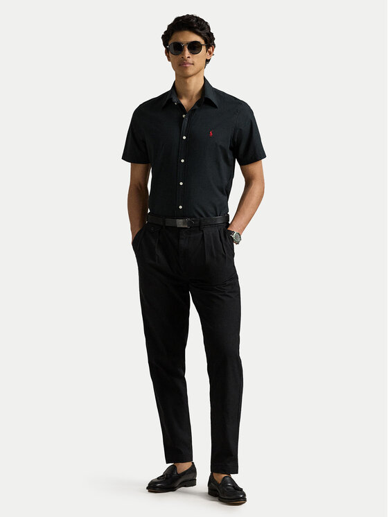 Polo Ralph Lauren Polo Ralph Lauren Košeľa 710945315003 Čierna Custom Fit