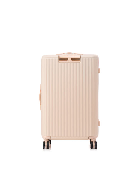 Semi Line Semi Line Голям куфар T5945-4 Екрю