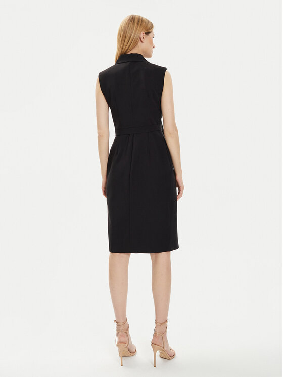 Imperial Imperial Rochie cocktail ADOFHJZ Negru Slim Fit
