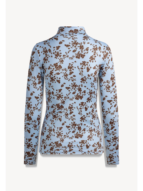 BIZUU BIZUU Golf OWAKA BLUE LONGSLEEVE Niebieski Standard Fit