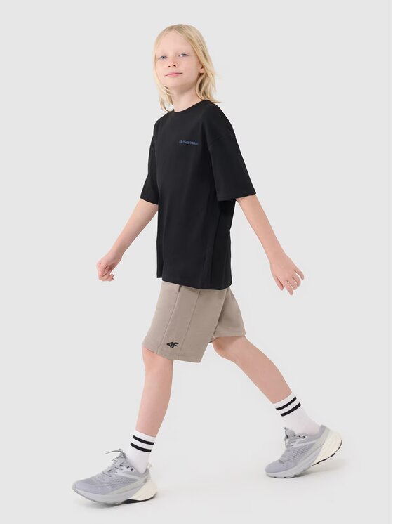 4F 4F Šortky 4FJWSS25TSHOM600-83s Hnedá Regular Fit