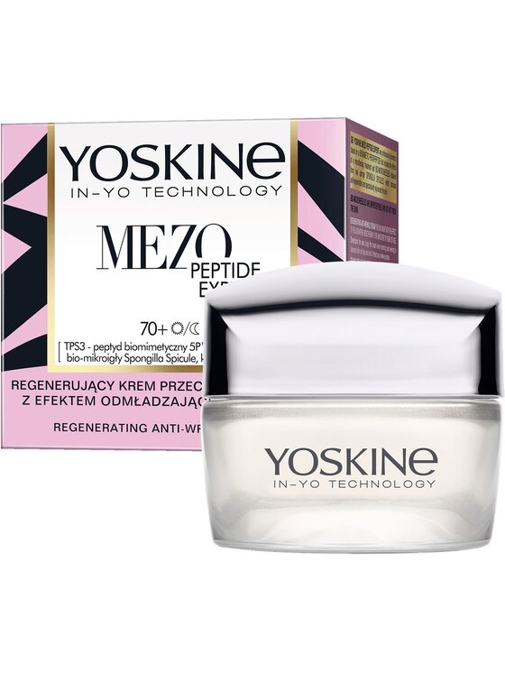 Yoskine Yoskine Yoskine Mezo Peptide Expert regenerujący krem przeciwzmarszczkowy 70+ 50ml Krem do twarzy