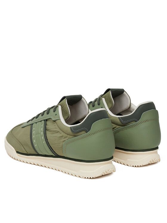 Tommy Jeans Tommy Jeans Tenisice Tjm Runner Cleated Mix Mat. EM0EM01598 Zelena