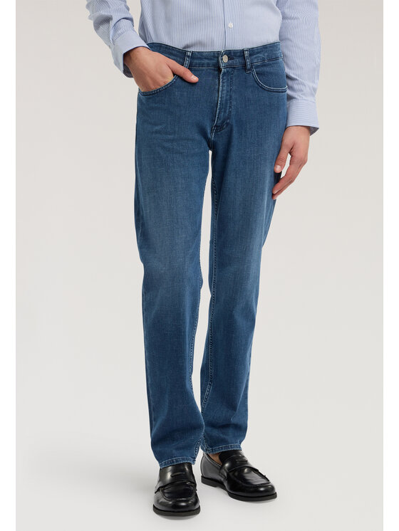 Trussardi Trussardi Jeansy P403H304867N0DL Niebieski jasny Regular Fit