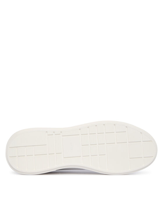 Calvin Klein Calvin Klein Sneakers Chunky Cupsole Laceup Lth YM0YM01344 Alb