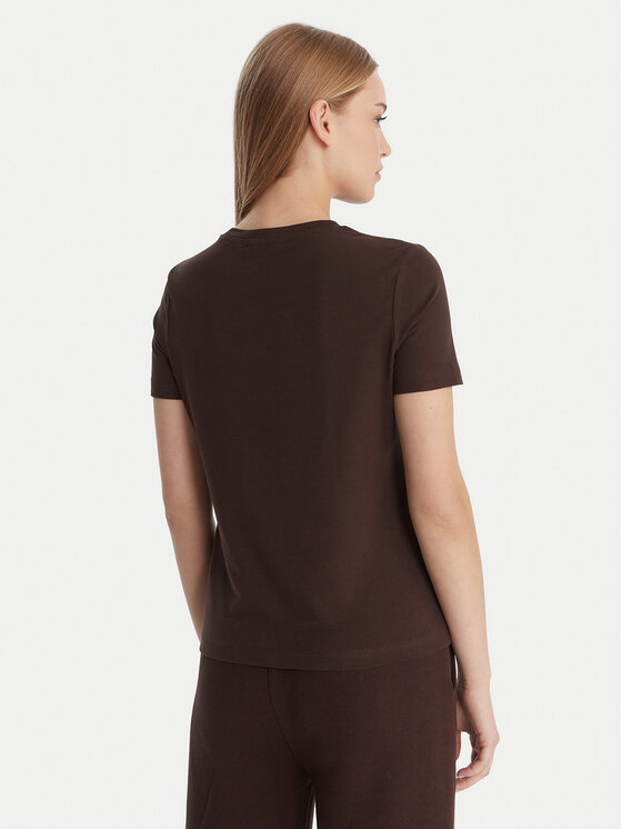 Guess Guess T-Shirt V6RI07 J1314 Braun Regular Fit