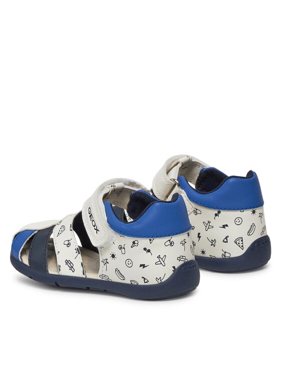 Geox Geox Basutės B Elthan Boy B451PC 000BC C0293 Balta