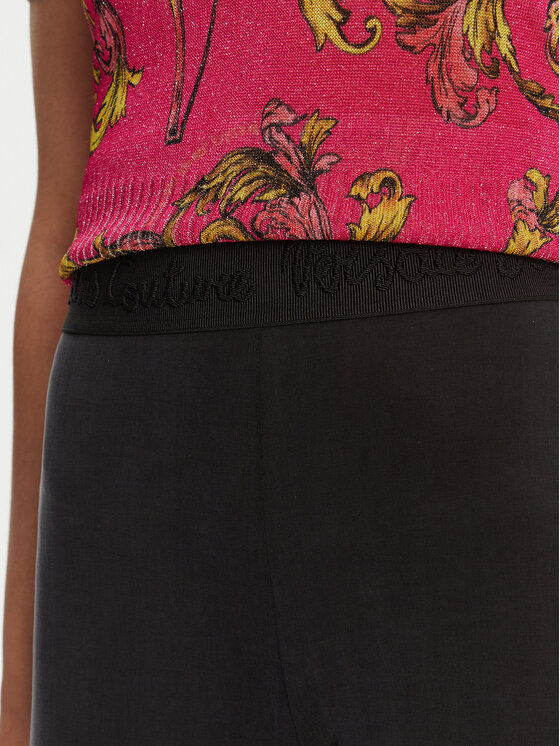 Versace Jeans Couture Versace Jeans Couture Pantaloni din material 78HAC107 Negru Slim Fit