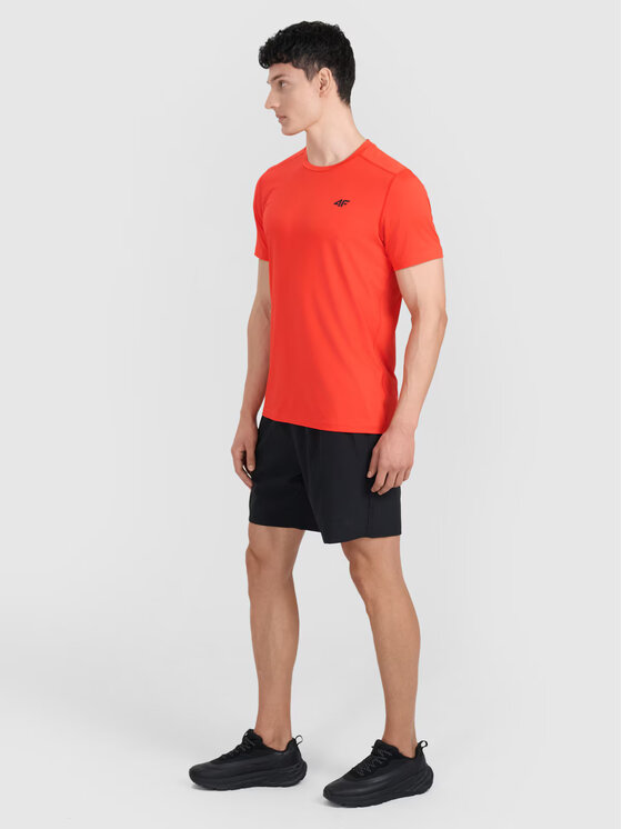 4F 4F Pantaloncini sportivi 4FWMM00TFSHM1311-20S Nero Regular Fit