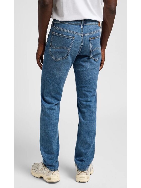 Lee Lee Jeansy Daren Zip Fly Niebieski Regular Fit