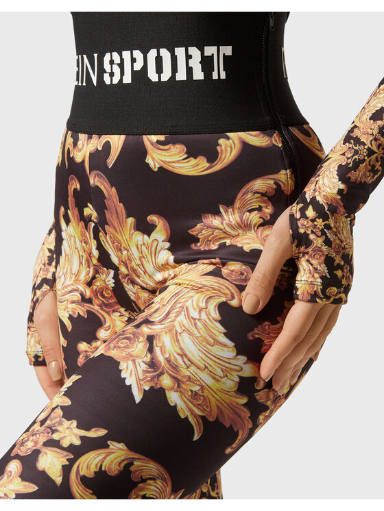 Plein Sport Plein Sport Legginsy 21537 Czarny Active Fit